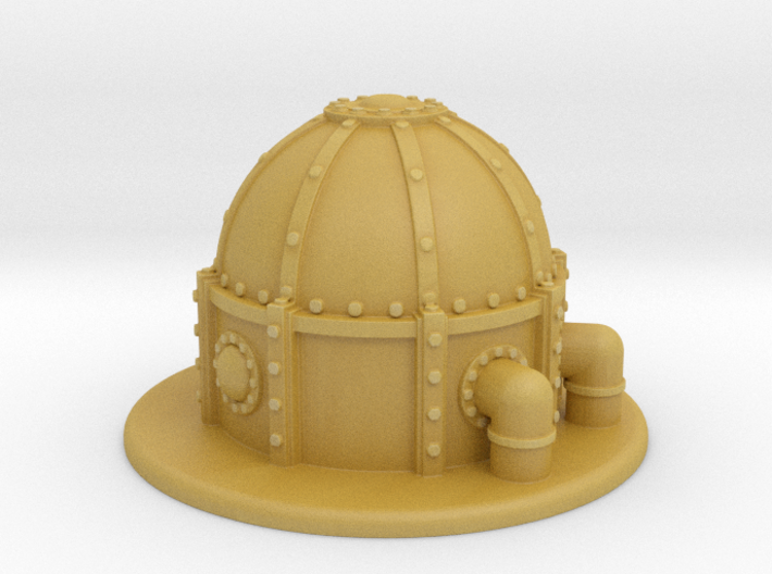 Industrial dome Epic WH40k 1.5&quot; tall 3d printed