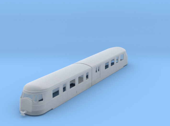 bl100-billard-a150d2-artic-railcar 3d printed
