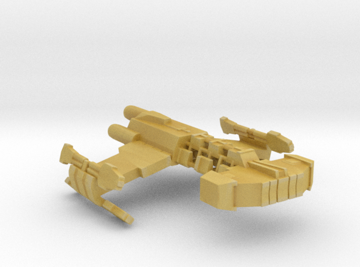 Starcraft Battlecruiser 3d printed