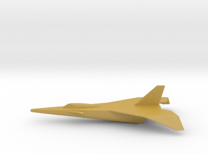Lockheed X-15D 1:285 3d printed