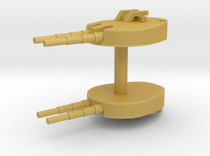 1/700 28cm Twin Turret (1944) 3d printed