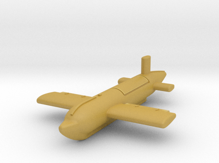 (1:144) Blohm &amp; Voss BV 143B (Catapult Launched) 3d printed