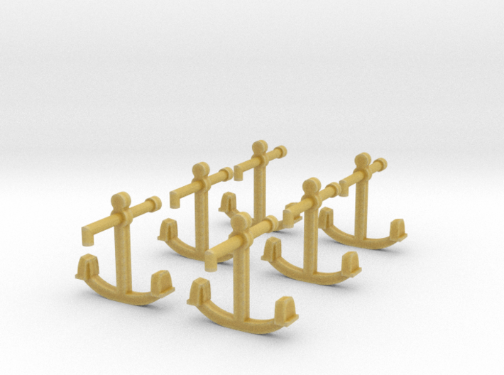 1/700 SS Great Eastern Anchors 3d printed