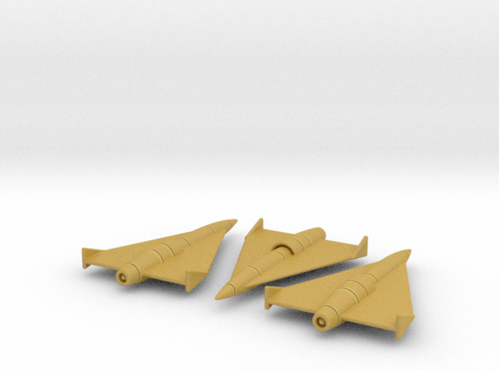 (1:144)(x3) Horten Supersonic Cruise Missile 3d printed 