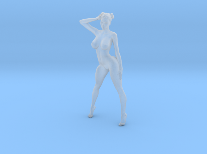 1:87 Sexy little girl in 2cm-005 3d printed