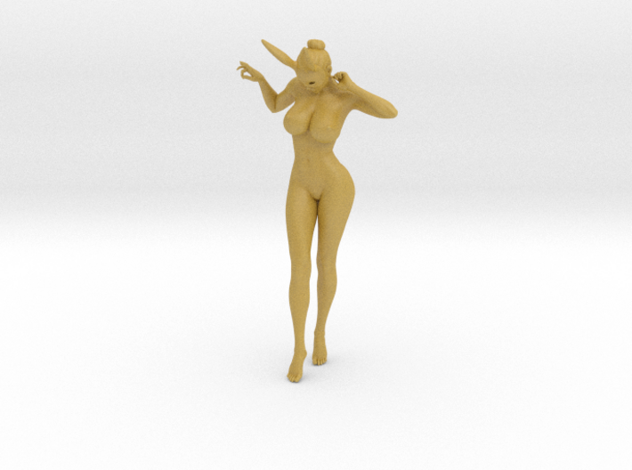 Bunny lady 002 1/24 3d printed