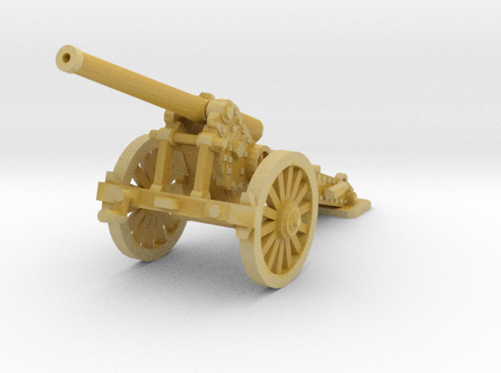1/160 De Bange cannon 155mm 3d printed 
