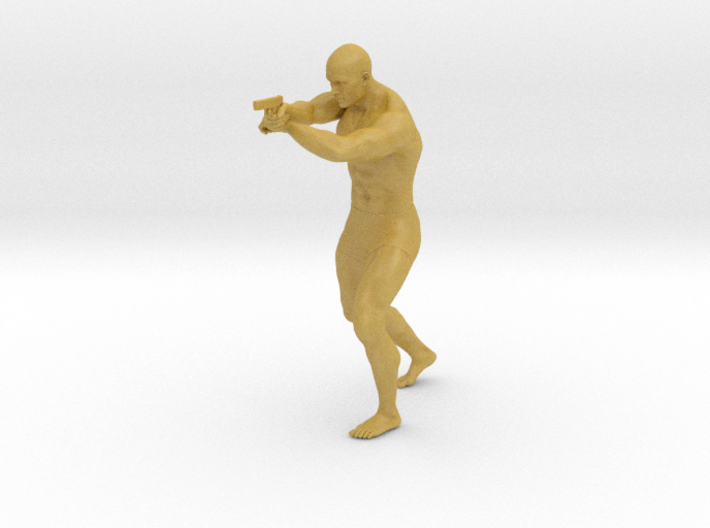1:24 Male soldier 006 3d printed 