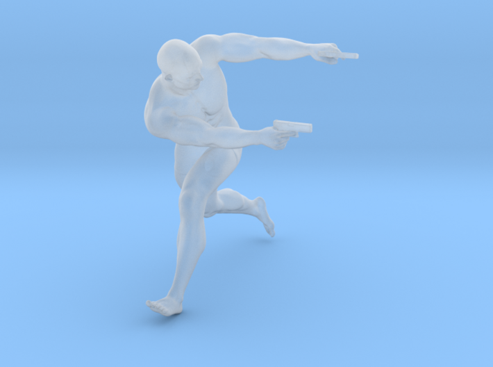 1:24 Male soldier 009 3d printed
