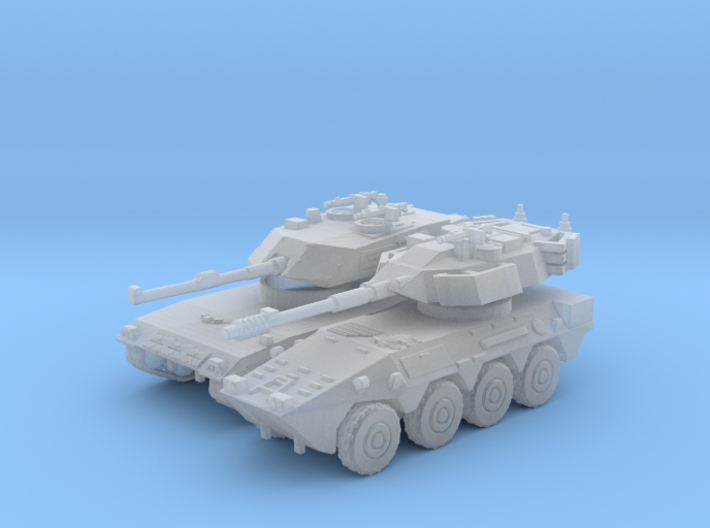 1/200 Centauro arm. car and C1 Ariete tank 3d printed