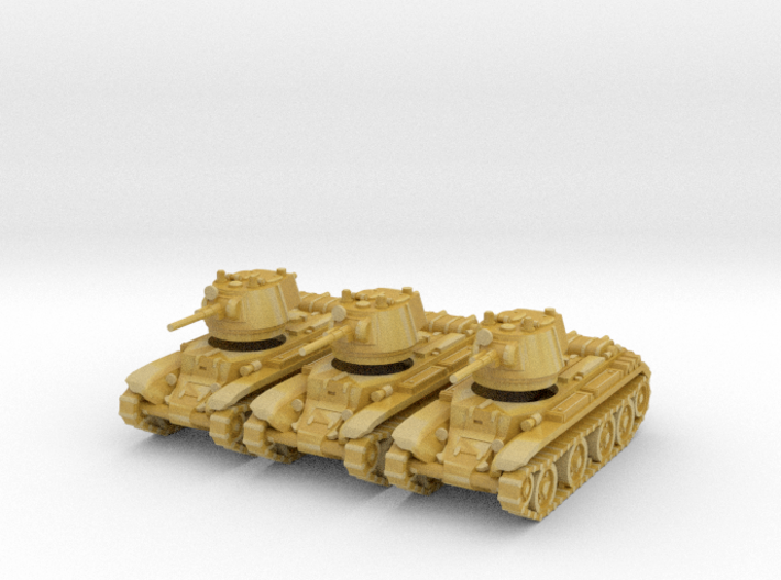 1/160 BT-7 tanks 3d printed 