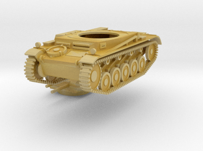 PV162B Pzkw IIF Light Tank (1/100) 3d printed 