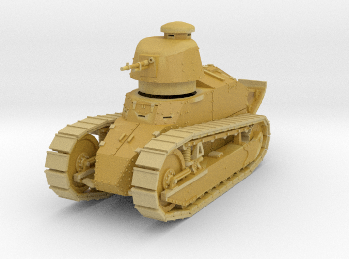 PV06C Renault FT MG Cast Turret (1/87) 3d printed 