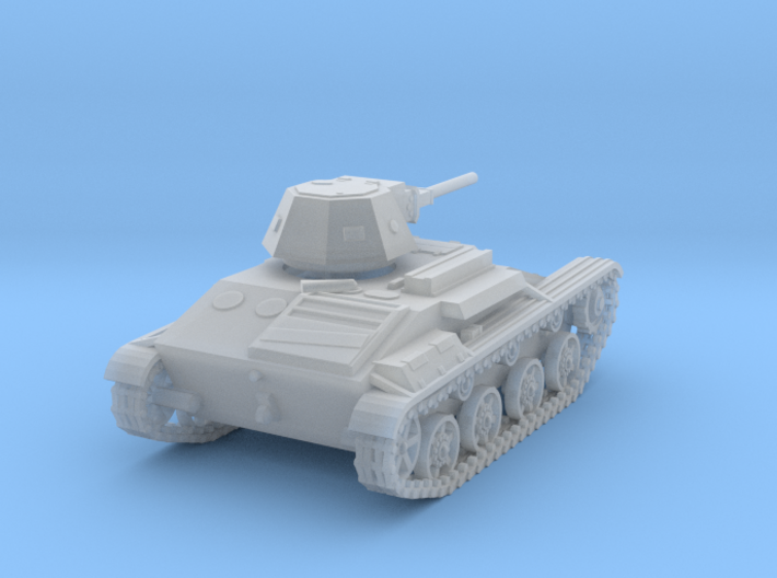 1/100 T-60 tank TEST 3d printed