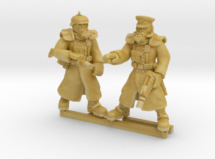 28mm Trech warriors officer and trooper 3d printed