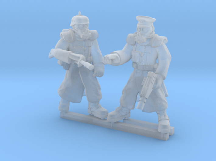 28mm Trech warriors officer and trooper 3d printed