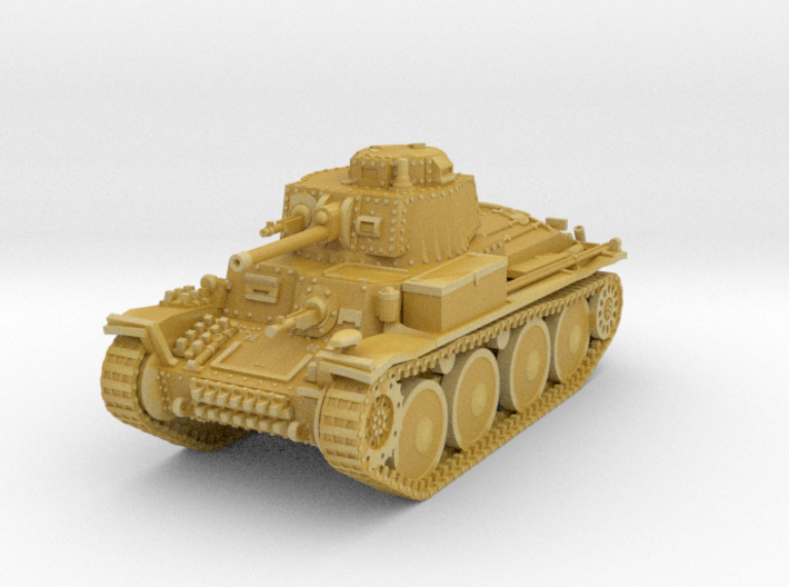 1/100 Panzer 38(t)  3d printed 