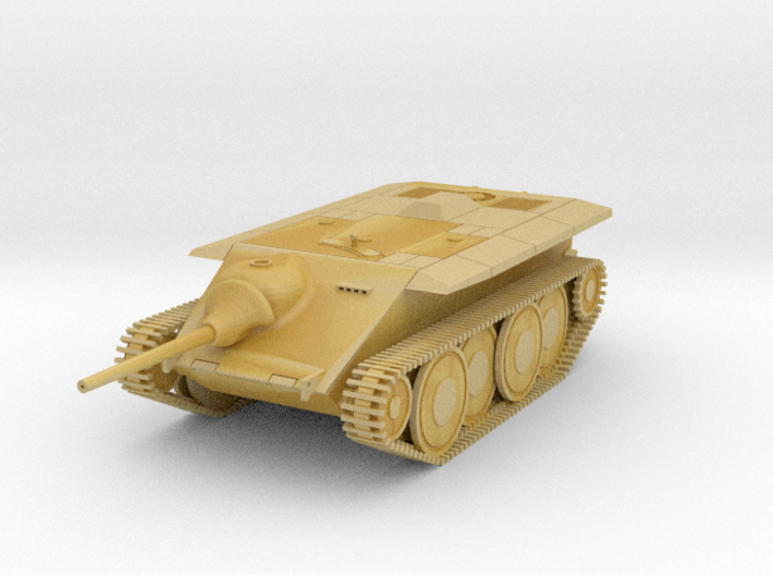 DW17B E-10 Tank Destroyer (1/100) 3d printed