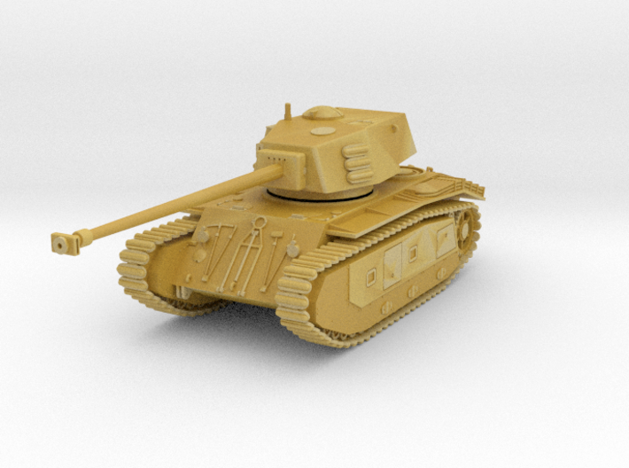 PV192D ARL-44 Heavy Tank (1/72) 3d printed