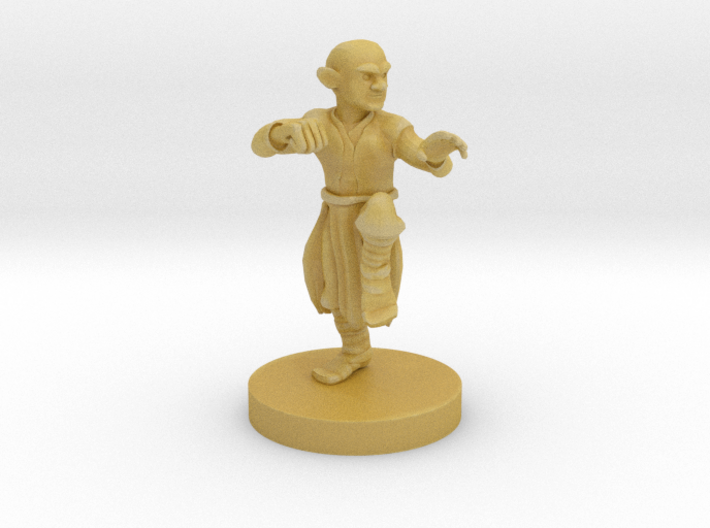 Gnome Monk 3d printed