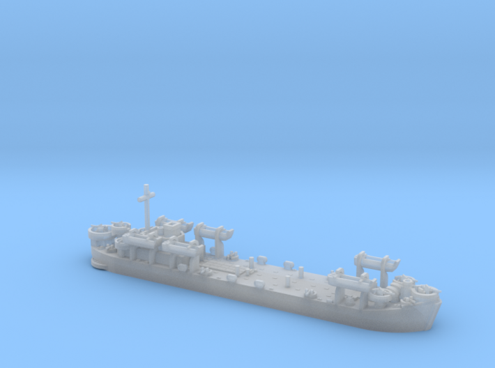 1/600 LST MkII Late 6x LCVP 3d printed