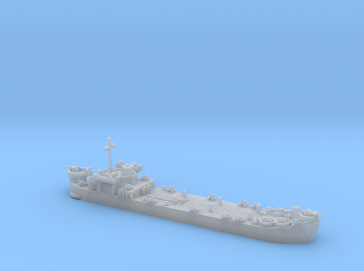 1/700 LST MkII Early 2x LCVP 3d printed