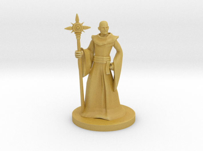 Human Evocation Wizard 3d printed 