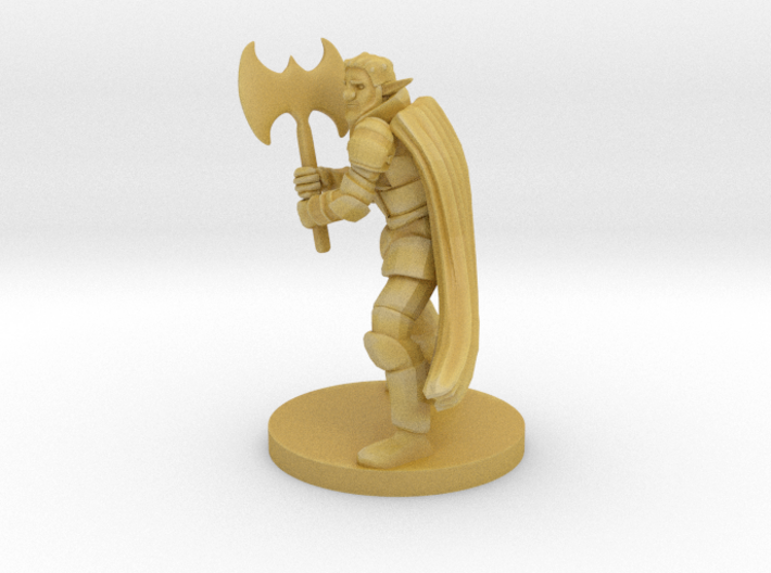 Forest Guardian Great Weapon Fighter 3d printed