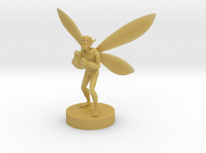 Boxing Pixie 3d printed 