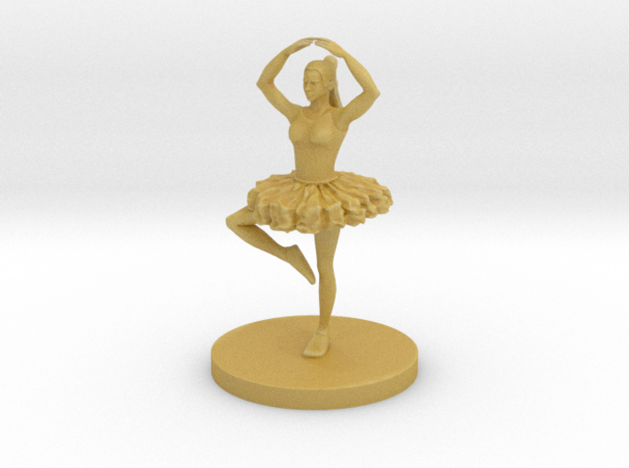 Female Ballerina 3d printed