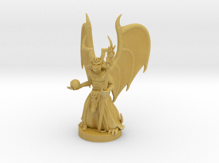 Kobold Chief with Wings 3d printed 