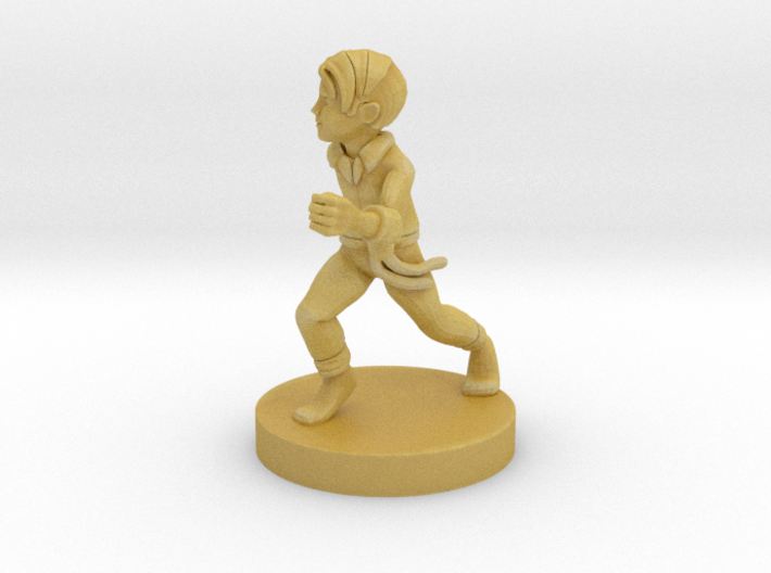 Child Male Running 3d printed 
