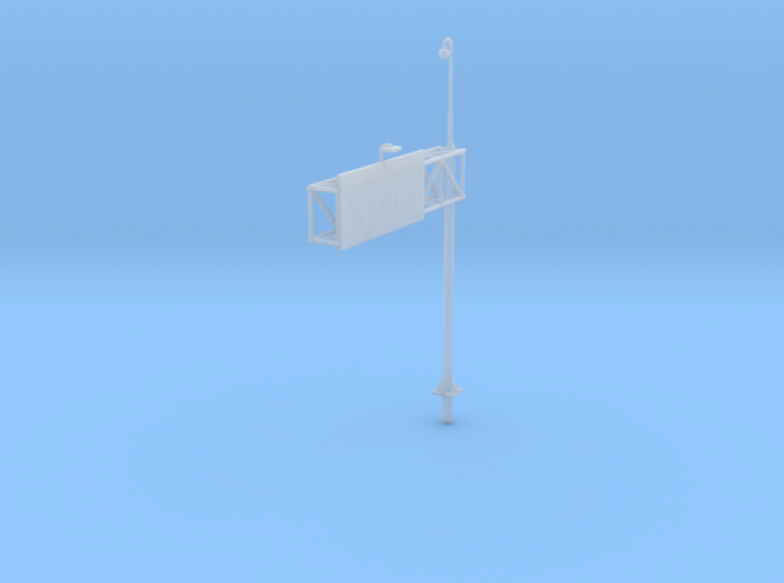 Highway Cantilever Sign 1-87 HO Scale With CCTV 3d printed