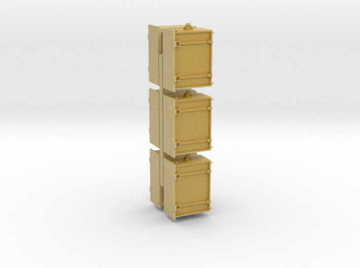 Cabinet 6 Pack 1-48 O Scale 3d printed 