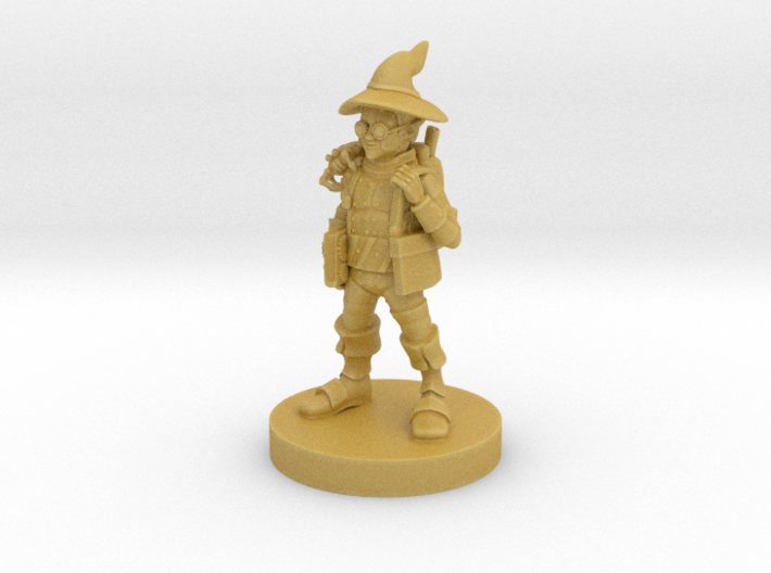 Gnome Clockwork Wizard 3d printed 