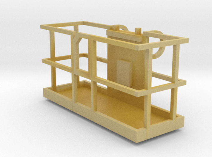 Boom Lift Basket Only 1-50 Scale 3d printed
