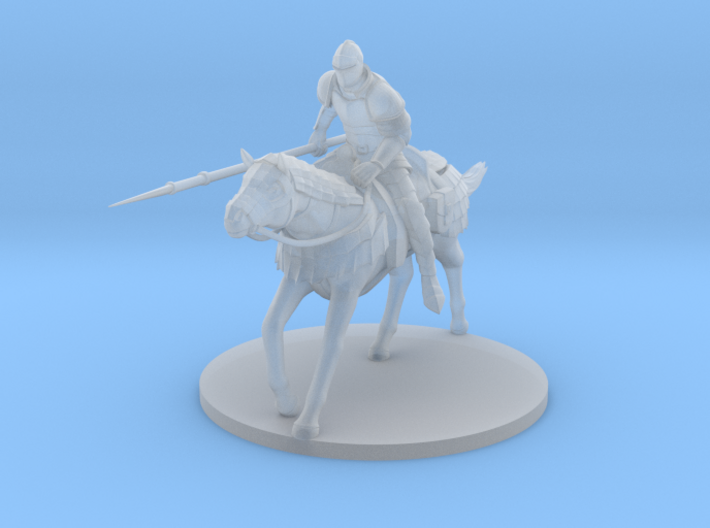 Mounted Knight 3d printed