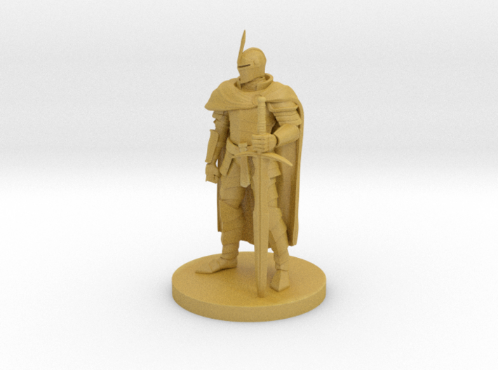 Human Male Fighter 2 3d printed 