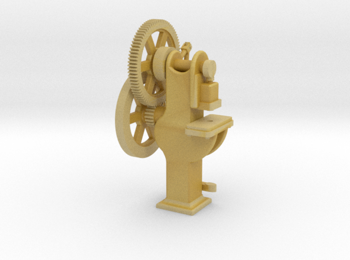 HO Scale Punch Press 1/87 3d printed 