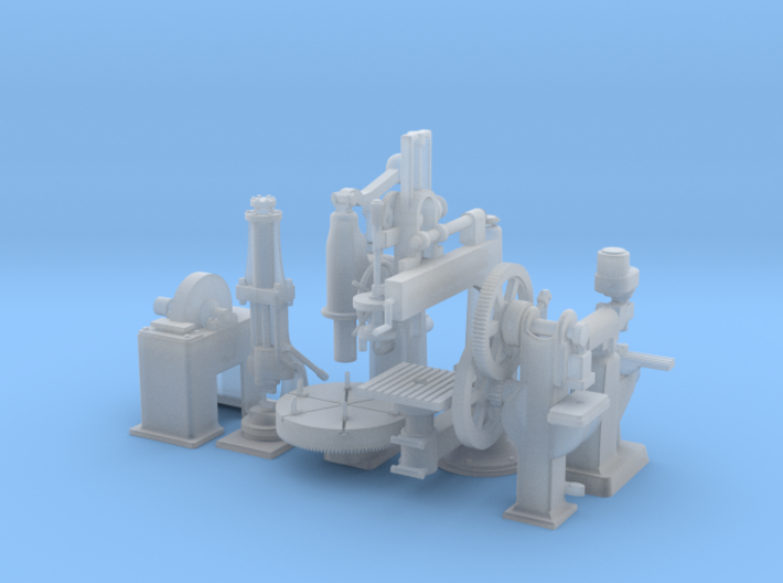 S Scale Large Machinery 3d printed