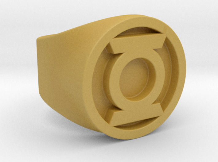 Green Lantern Ring (SIZE 9.5) 3d printed 