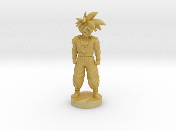 Son Goku dragon ball (base) 3d printed