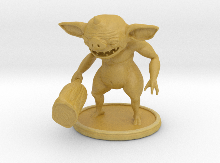 Goblin Zombie 3d printed
