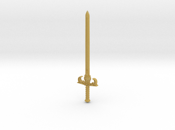 Sword of Omens 3d printed 