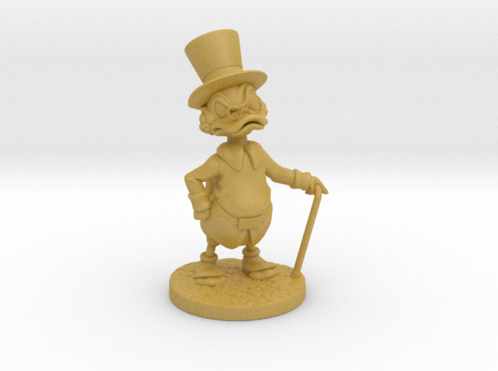 Scrooge mcduck 3d printed 