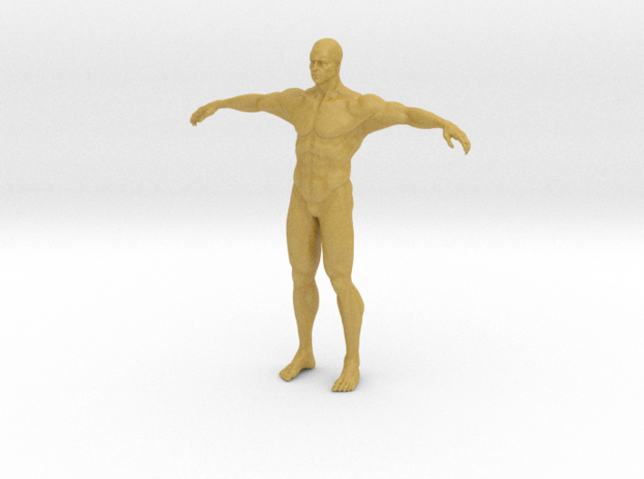 sport man 27mm pose request 3d printed