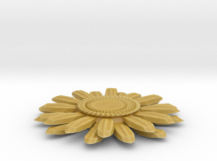 Sun Flower Loop 3d printed 
