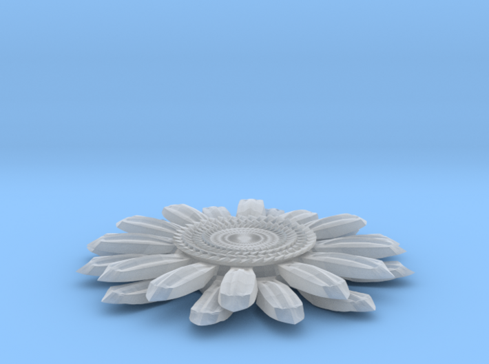 Sun Flower Loop 3d printed