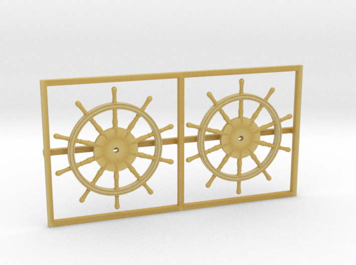 1:78 HMS Victory Ships Wheel 3d printed 