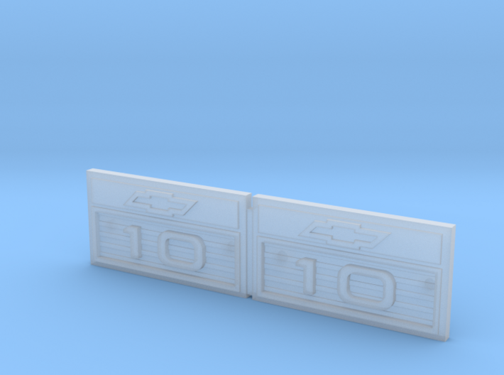 RCN049 Emblems for Chevy 66 Pro-Line 3d printed